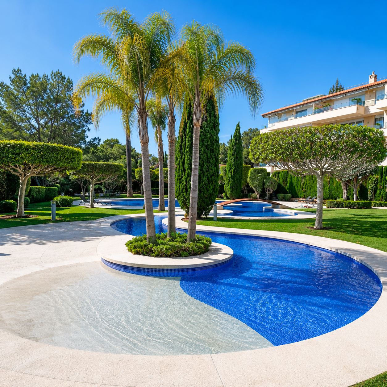 Mantenimiento zonas de piscina Mallorca