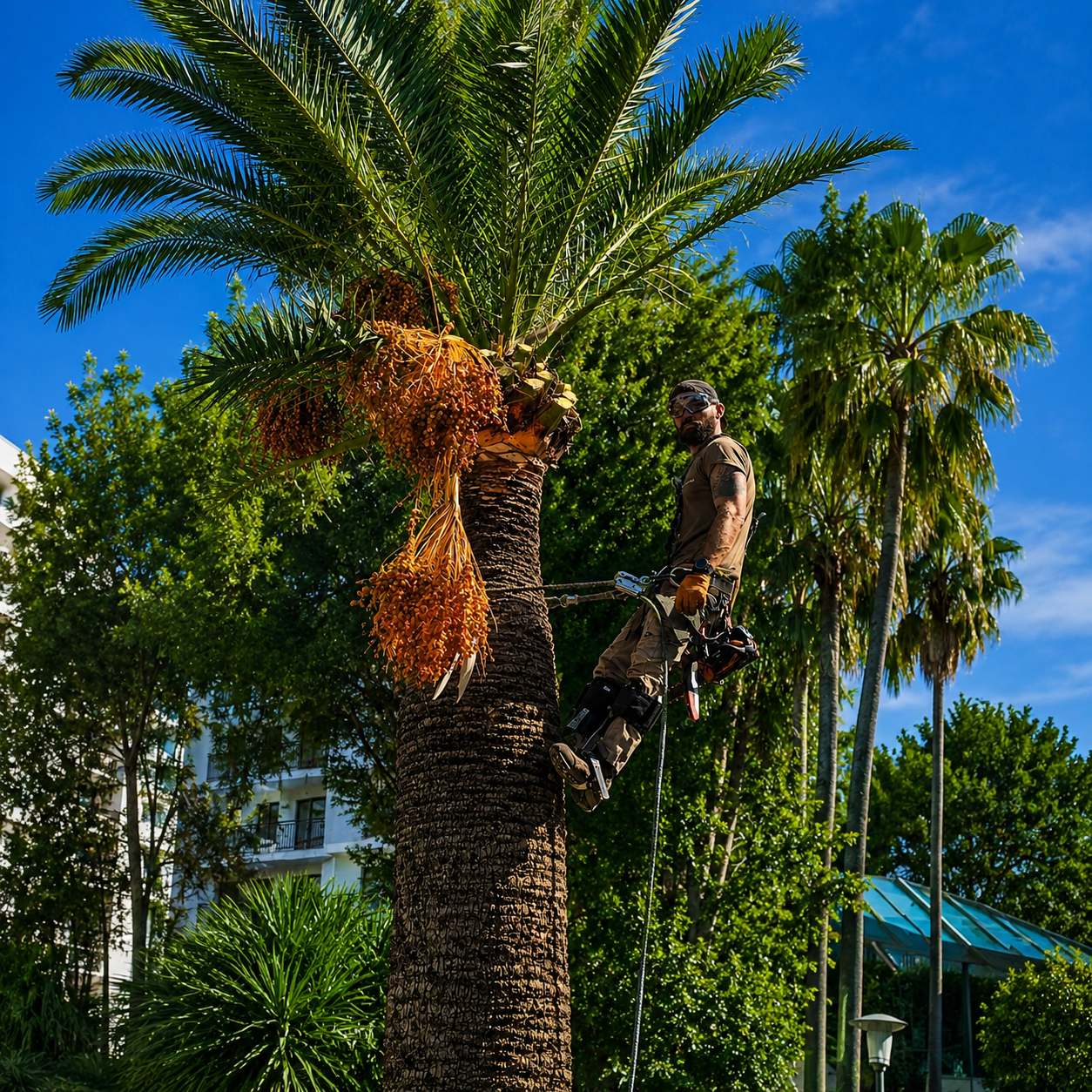 Trabajos de Poda en Altura Mallorca